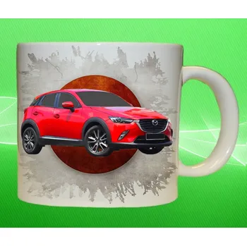 hrnek s Mazda CX-3 75ml (hrneček s osobním autem Mazda)