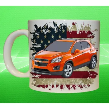 hrnek s Chevrolet Trax 150ml (hrneček s osobním autem )