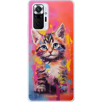 Pouzdro na mobilní telefon Odolné silikonové pouzdro iSaprio - Kitten - Xiaomi Redmi Note 10 Pro