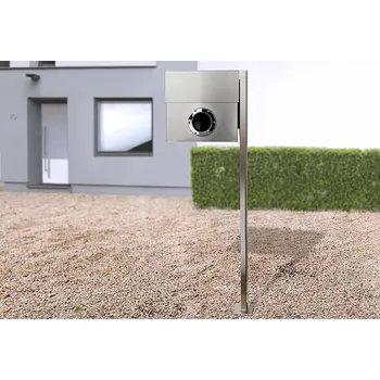 Poštovní schránka Radius design cologne Schránka na dopisy RADIUS DESIGN (LETTERMANN XXL STANDING stainless steel 567) nerez
