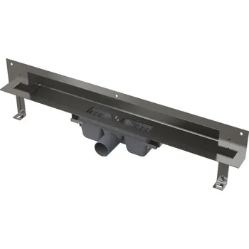 sprchový žlab Odtokový systém pro zabudování do stěny Alcadrain (Alcaplast) kryt nerez-mat APZ5-SHADE-850