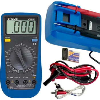 Multimetr VALUE DIGITÁLNÍ MULTIMETR VDM-151