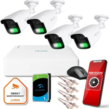 IP kamera Hilook by Hikvision dohledová sada 4 IP kamer s 1TB diskem