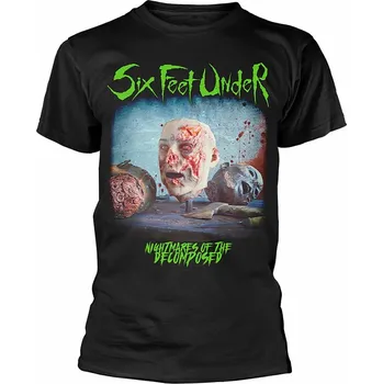 Six Feet Under tričko, Nightmares Of The Decomposed Black, pánské L