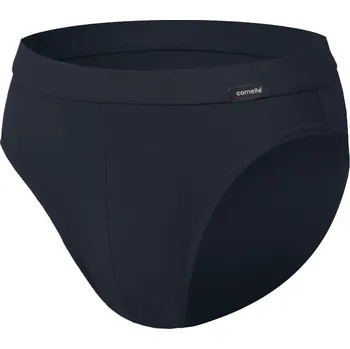 Pánské spodní prádlo Pánské slipy CORNETTE AUTHENTIC grafitová L 0