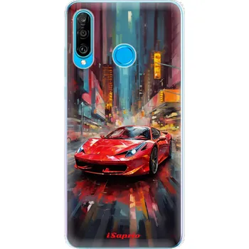 Pouzdro na mobilní telefon Odolné silikonové pouzdro iSaprio - Ferrari - Huawei P30 Lite