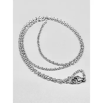 Řetízek Ocelový řetízek č. 46 lesklý (0,2 x 50 cm)