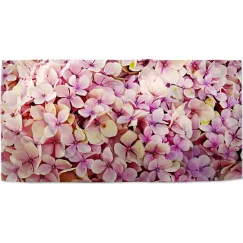 Ručník Ručník s potiskem Růžové květy - Sablio - 30x50 cm