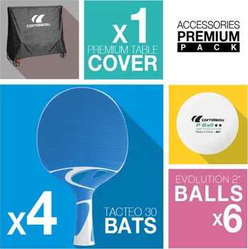 Pingpongová pálka Set pro stolní tenis Cornilleau Premium Pack Outdoor