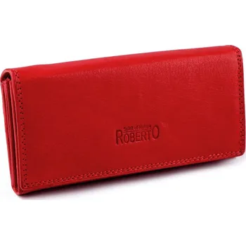 Dámská peněženka kožená 8 červená