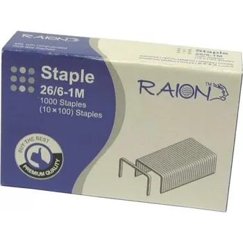 Spona do sešívačky Drátky do sešívačky 26/6 Raion 1000ks