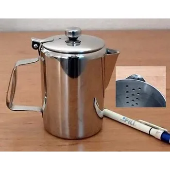 Konvice na čaj Konvička nerez 0,5 l s víčkem a sítem na kávu čaj