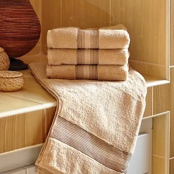 Ručník Polášek froté ručník Dita béžová 50x100 cm