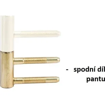 pant OV - Pant nenastavitelný spodní 101/15 Mosaz