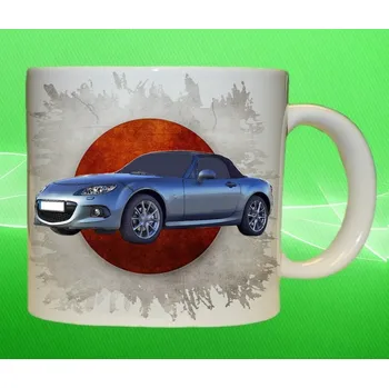 hrnek s Mazda MX-5 75ml (hrneček s osobním autem Mazda)