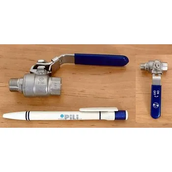 Ventil Uzavírací ventil přímý F3/8" x M3/8" nerez