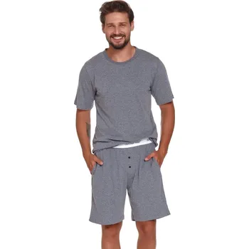Pánské pyžamo Pánské pyžamo DOCTOR NAP PMB.4332 DARK GREY XXL 0