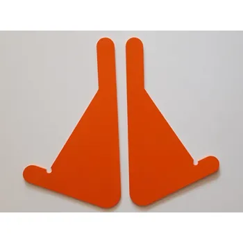 Klíny do bočnice pro židli Jitro Plus - Oranžová