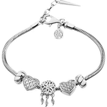 Náramek Stříbrný náramek beads - sada - AP93-0201