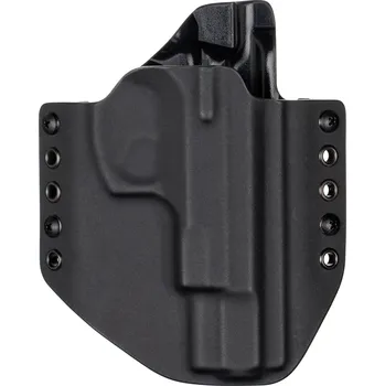 Příslušenství pro sportovní střelbu RH Holsters OWB - CZ 75 B - vnější kydexové pouzdro - poloviční sweatguard - černá/černá Pouzdro je pro: Pravák