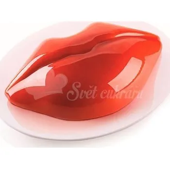 Nádoba na pečení Forma na dort Rty - Pusa 3D - silikon - Silikomart