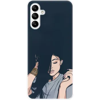 Pouzdro na mobilní telefon Odolné silikonové pouzdro iSaprio - Swag Girl - Samsung Galaxy A04s
