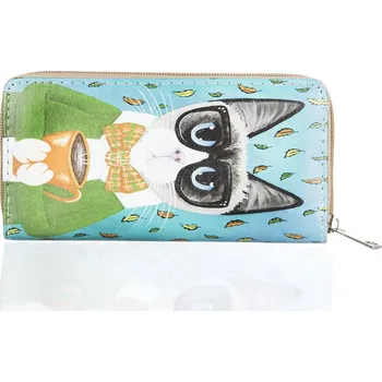 Peněženka Dámská peněženka Cat & Coffee