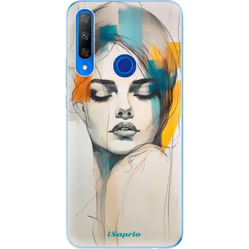 Telefonní příslušenství Odolné silikonové pouzdro iSaprio - Abstract Girl - Huawei Honor 9X
