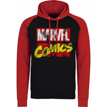 Pánská mikina Marvel Comics mikina, Retro Logo Baseball, pánská XXL
