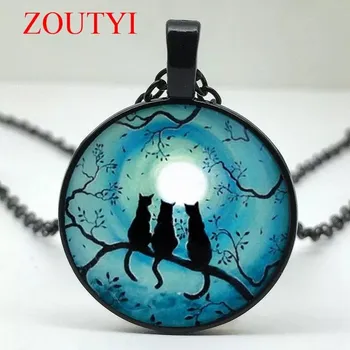 Náhrdelník Náhrdelník- "Kočky na větvi"