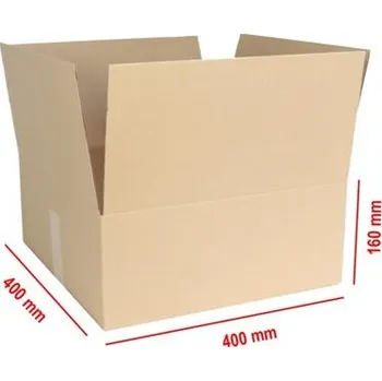 Obalový materiál Klopová krabice 400x400x160mm, 3VVL