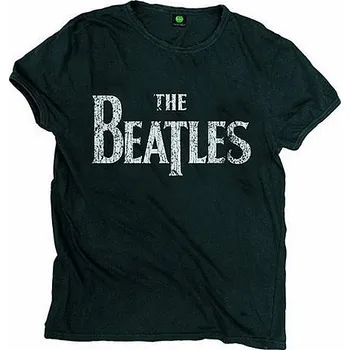 Pánská móda The Beatles tričko, Vintage Drop T Logo, pánské M