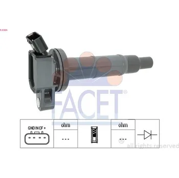 Auto-moto Zapalovací cívka FACET 9.6366
