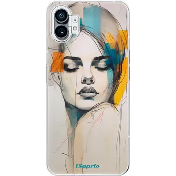 Pouzdro na mobilní telefon Odolné silikonové pouzdro iSaprio - Abstract Girl - Nothing Phone (1)