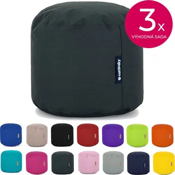 Sedací pytel Sedací vak TABURET sada 3 kusy