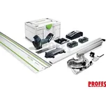 Festool Bezuhlíková aku pila na izolační materiály Festool ISC 240 HPC 4,0 EBI-Plus-XL-FS - 2x aku 18V/4.0Ah, 240mm, 2.4kg, vodící lišta, kufr Sytainer³ (576572)