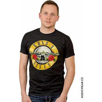 Pánská móda Guns N Roses tričko, Classic Logo, pánské S