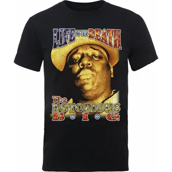 Notorious B.I.G. tričko, Life After Death with Back Printing, pánské M