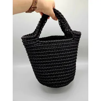 Kabelka Kabelka do ruky - koš střední černá