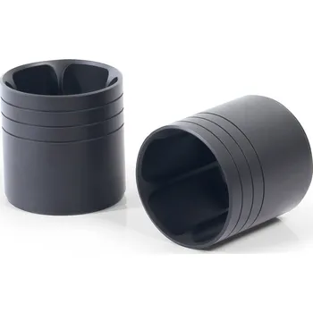 Motodíl Koncovky - 2ks - ČERNÝ NEREZ - EK62