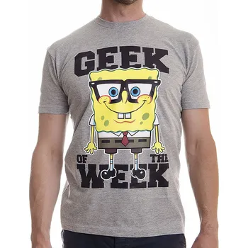Pánské tričko SpongeBob Squarepants tričko, Geek Of The Week, pánské XL