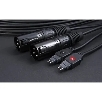 Audio kabel ADL Furutech iHP-35S- XLR 3 m (Alternativní symetrický kabel vysoké kvality pro sluchátka s připojením na "vidlici" Sennheiser a 2x XLR, délka 3 m)