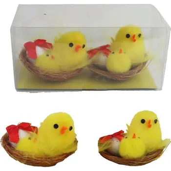 Velikonoční dekorace Velikonoční dekorace, 2 ks X5755 - dia 5 x 4 cm