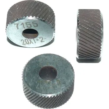Příslušenstí k soustruhu Vroubkovací kolečko - šikmé pravé - 227155 15x1,2 mm