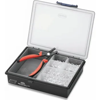 Kabelové oko CIMCO Sada neizolovaných dutinek Cu 0,75 - 2,5 mm2 (3500 ks) 181510