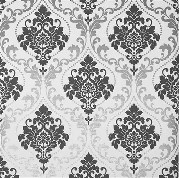 Tapeta Papírové tapety na zeď zámecký vzor šedý 267098