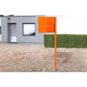 Poštovní schránka Radius design cologne Schránka na dopisy RADIUS DESIGN (LETTERMANN XXL 2 STANDING orange 568A) oranžová
