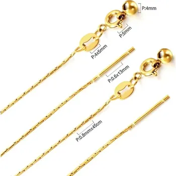 Náhrdelník Luxusní jemný řetízek pro ženy - 76G