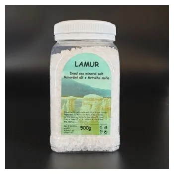 Lamur Lamur, Sůl z Mrtvého moře čirá, 500 g