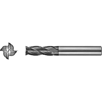 Fréza Fréza tvrdokovová krátká 4 břitá TiAlN - MASTERCUT 311-212-1-3,5X12 TIALN /81280/